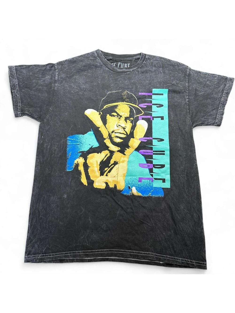 Ice Cube Graphic T-Shirt Medium Black Style